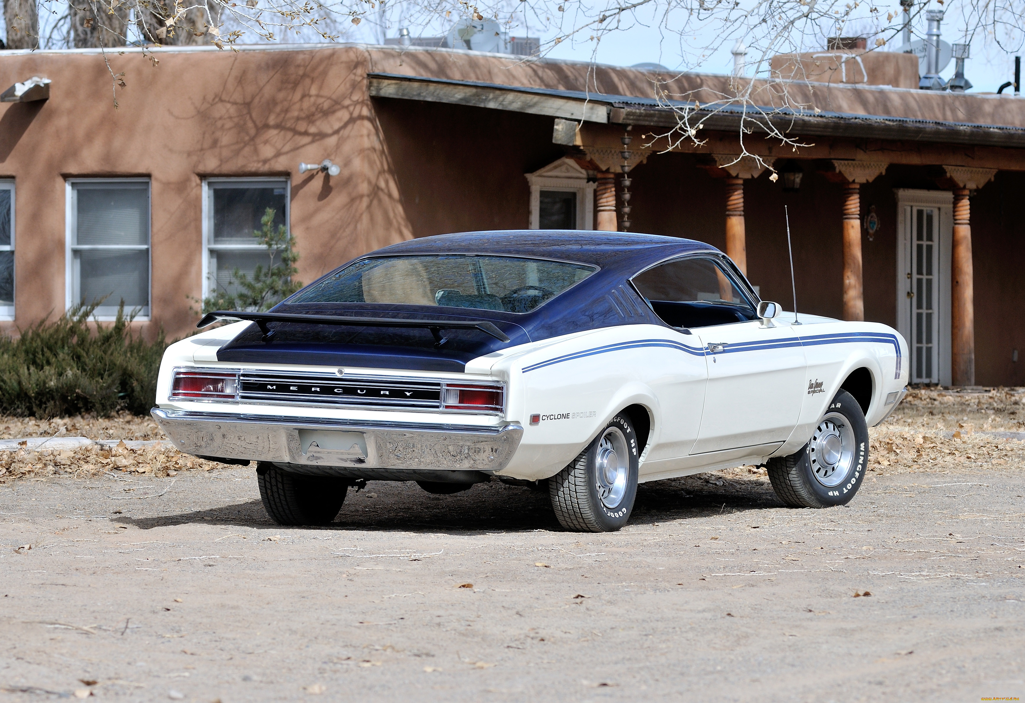 , ford, strips, white, torino
